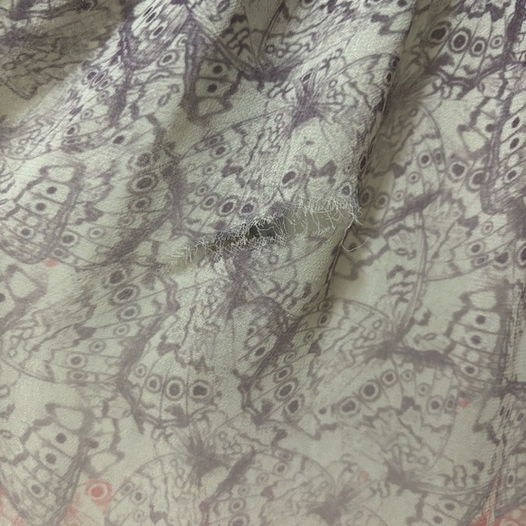 Badgley Mischka Twirling Butterfly Ombré Formal Maxi Dress Fairycore Whimsical 0 - Picture 15 of 15